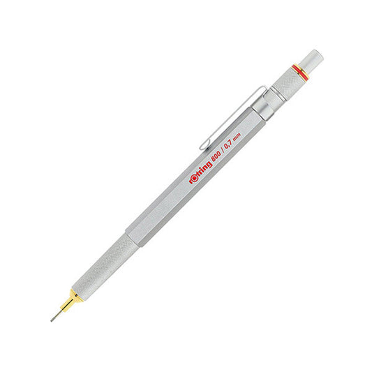 Rotring 800 Retractable Drafting Pencil - Silver Barrel - 0.5 mm/0.7 mm image 2