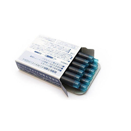 Sailor Nano Sei-boku Ink (Blue Black) - 12 Cartridges image 2