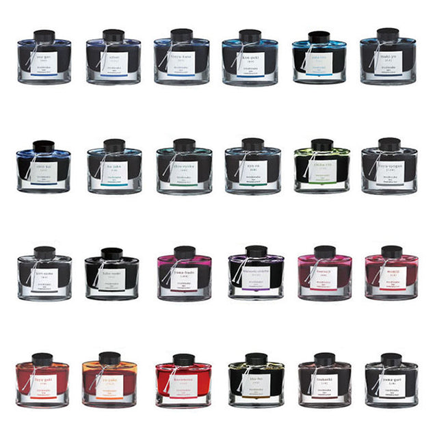 Pilot Iroshizuku Bottled Fountain Pen Ink - 50 ml - - Bottled Inks - Bunbougu